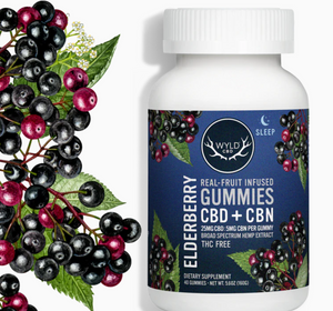 Elderberry Evening CBD Sleep Gummies - Wyld