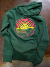 Sunset All Things Cannabis Sweatshirt Green