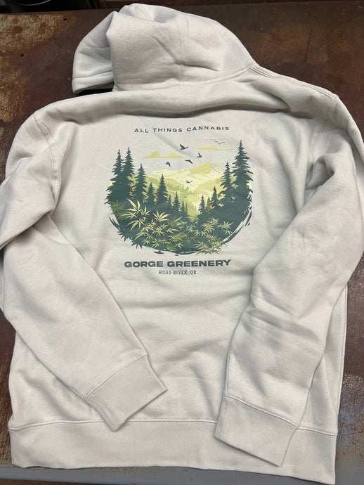 Landscape All Things Cannabis Sweatshirt Forest Smoke