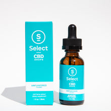 Unflavored Drops 2000mg CBD - Select