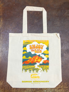 Gorge Greenery Enjoy The Cannabis Life Hood River Tote