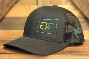 Gorge Greenery Snapback Hat: Oregon